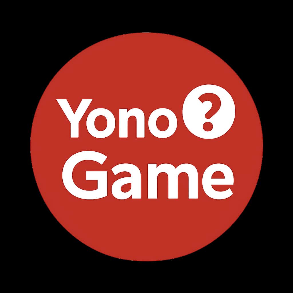 Simple badge design for Yono Game guide.