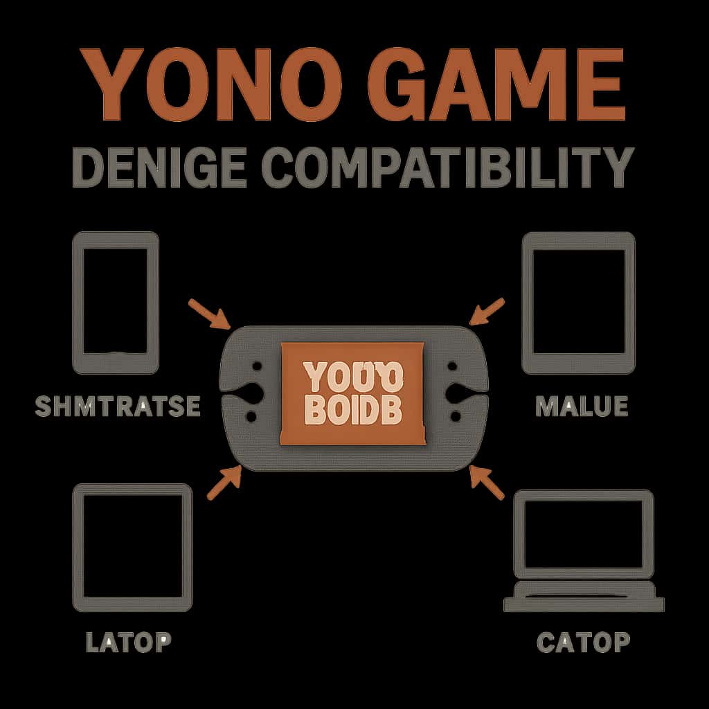 An educational diagram on Yono Game Device Compatibility.