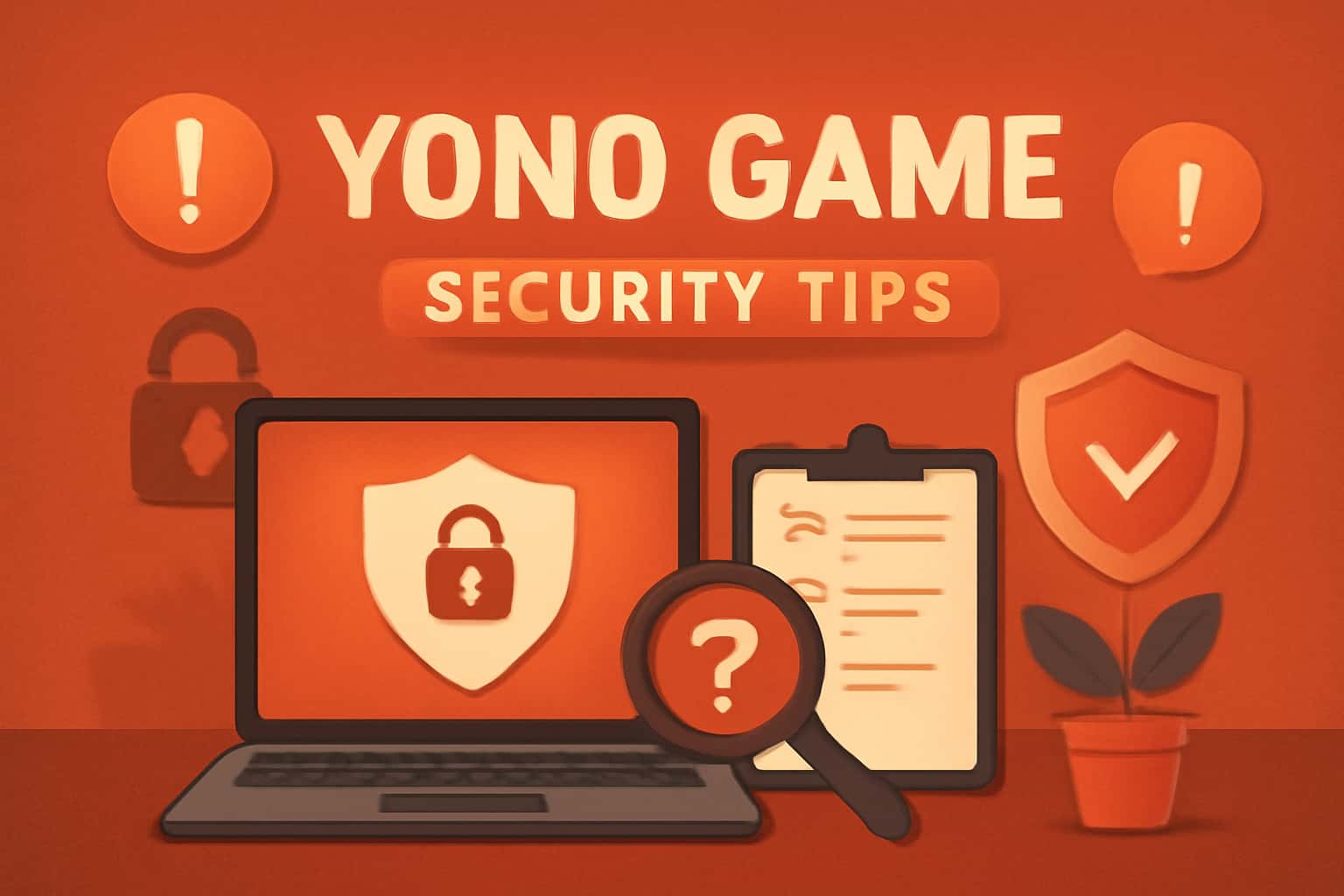 An informative visual representation of Yono Game security strategies.