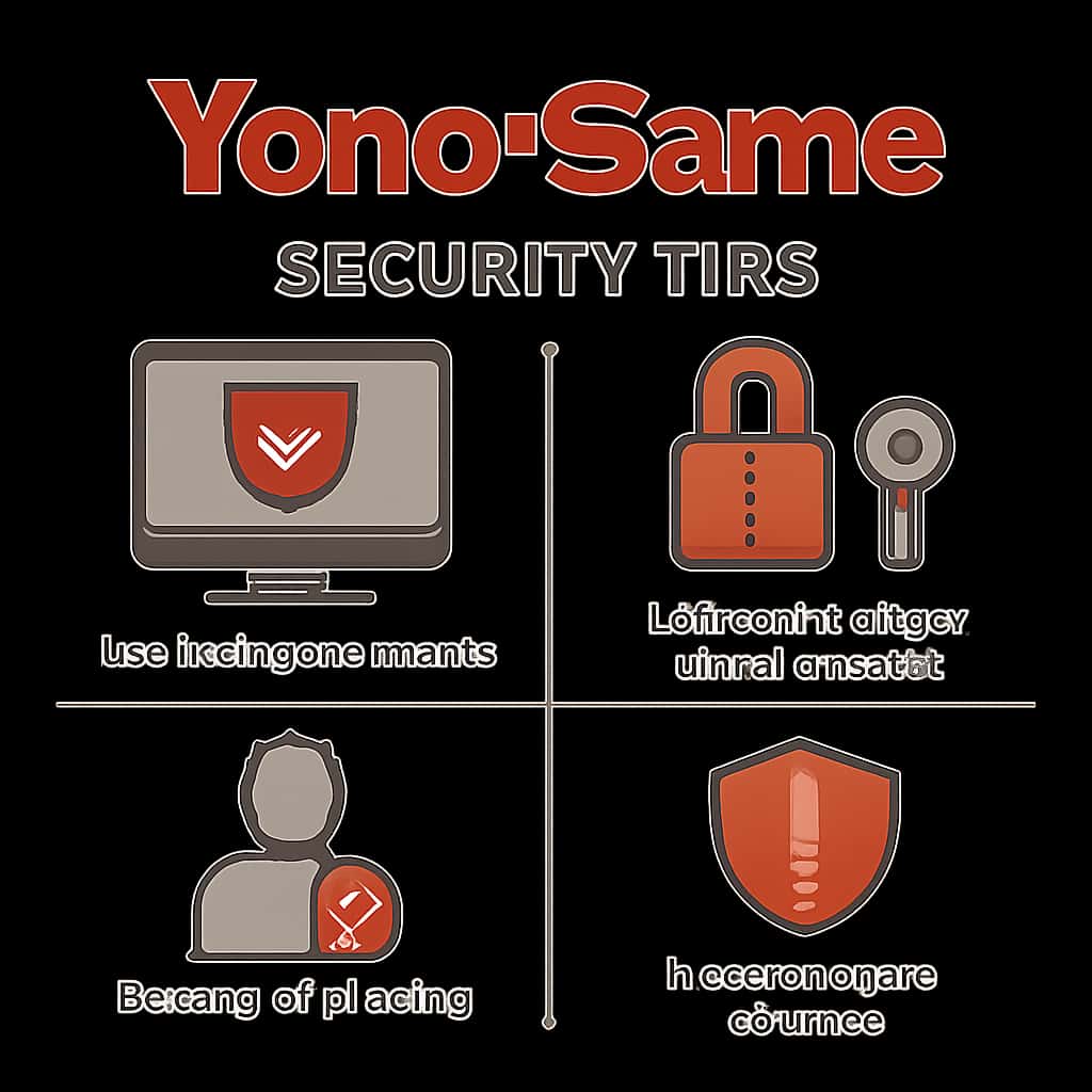 Illustration providing detailed insights on Yono Game security measures.