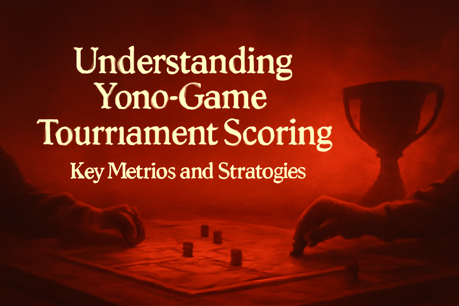 An informative scene illustrating the Yono Game Setup Guide with clear branding.